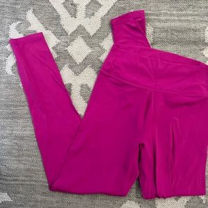 Hot pink stori leggings